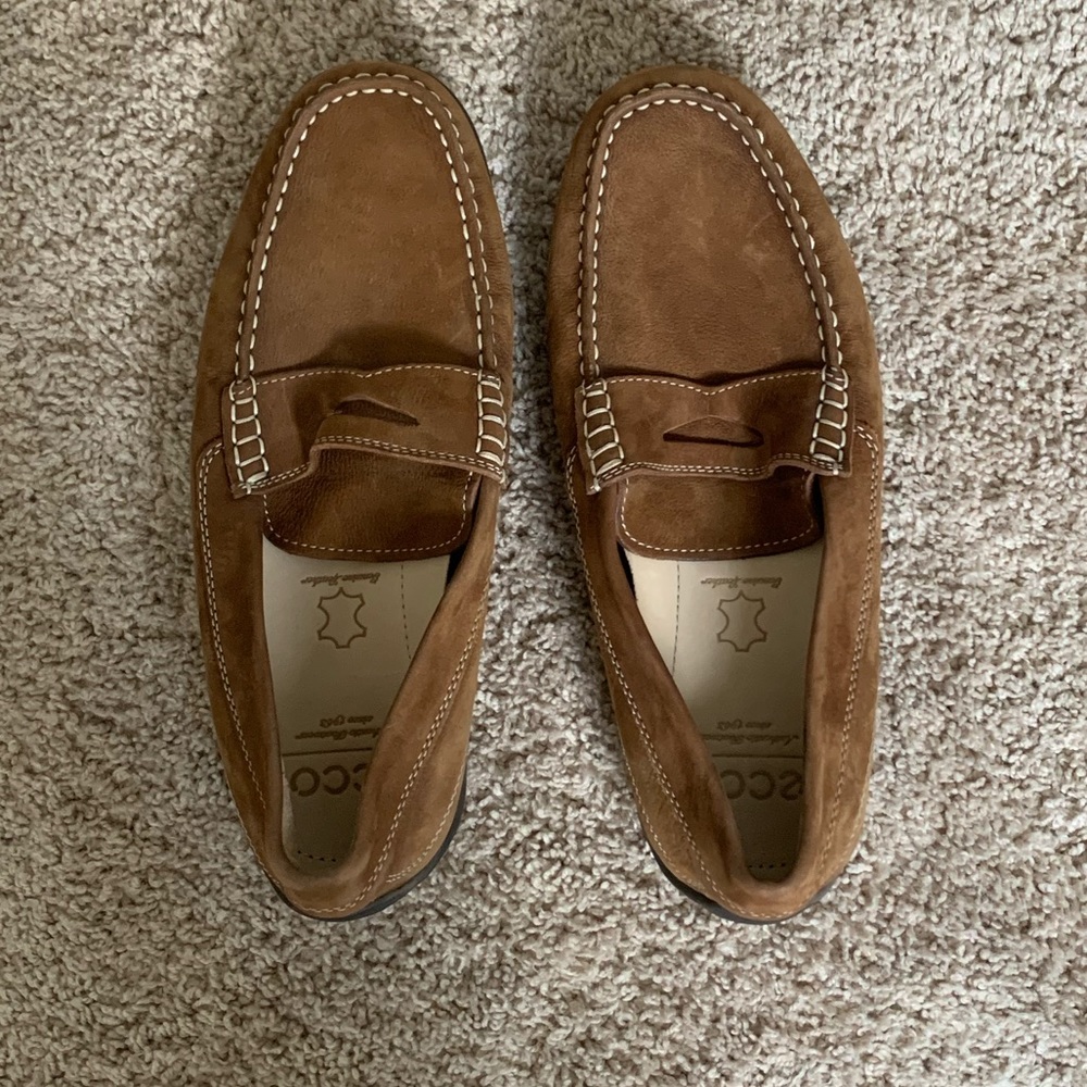 Ecco leather dress shoes